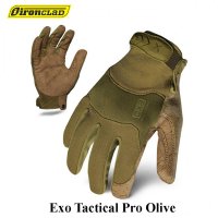 Тактические перчатки Ironclad Exo Tactical Pro Зеленые