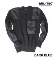 MIL-TEC dark blue acrylic sweater