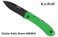 Складной нож Ka-Bar Dozier Folding Hunter Kelly Green 4062KG