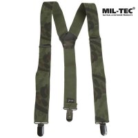 Mil-tec Suspenders With Clips Woodland