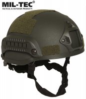 Mil-tec Шлем US с Rail M.I.C.H. 2002 зеленый
