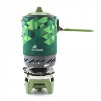 The compact gas stove Fire-Maple FMS-X2 (green)