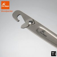 Spoon titanium Fire-Maple WoodPecker