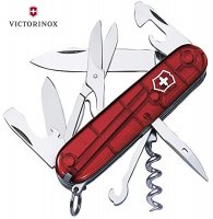 Нож швейцарской армии VICTORINOX CLIMBER Translucent