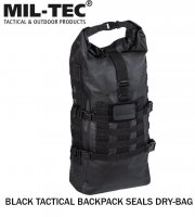 Mil-tec Black tactical backpack Seals dry-bag