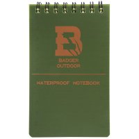 Badger Outdoor Waterproof Notebook 7.5 x 13 cm