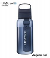 LifeStraw Go 2.0 Tritan 1.0 л Фляга с фильтром для воды Aegean S
