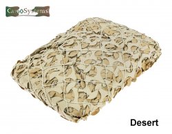 Camosystems Basic Netting Regular Cut Military Style Desert