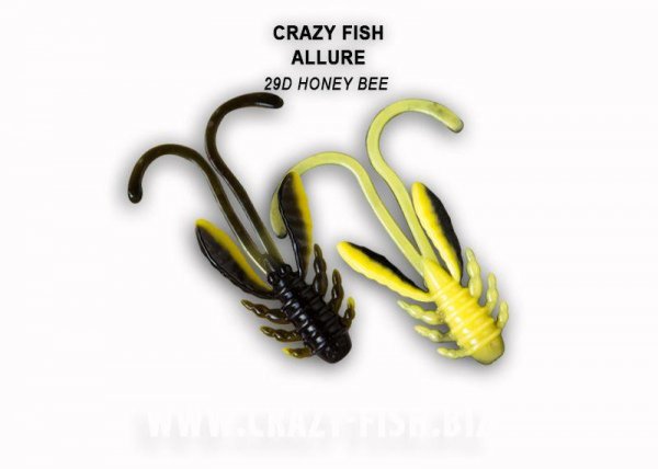Guminukas Crazy Fish Allure 40 mm Honey Bee