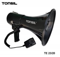 Megaphone Tonsil TE 23/20 + battery pack
