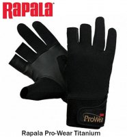 Перчатки Rapala ProWear Titanium Neoprene