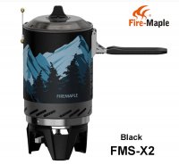Компактная газовая горелка Fire-Maple FMS-X2 черная