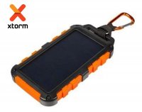 Išorinė baterija su saulės baterija Xtorm 10000 mAh Black/Orange