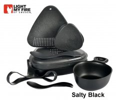 Набор туристической посуды Light my Fire MealKit Bio Salty Black