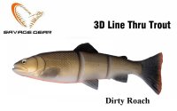 Savage Gear 3D Line Thru Trout Moderate Sink Dirty Roach