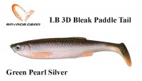 Приманки Savage gear LB 3D Bleak Paddle Tail Green Pearl Silver