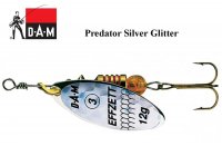 DAM Effzett predator silver glitter