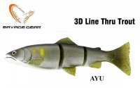 Savage Gear 3D Line Thru Trout средне тонущий AYU