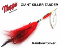 Blizgė Mepps Giant Killer Tandem Rainbo/Silver