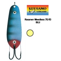 Kuusamo Rasanen weedless spoon 10/70 BLU