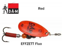 Вертушка DAM effzett Fluo Red