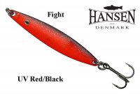 Hansen Fight spoon UV Red/Black