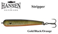 Блесна Hansen Stripper колебалка Gold/Black/Orange