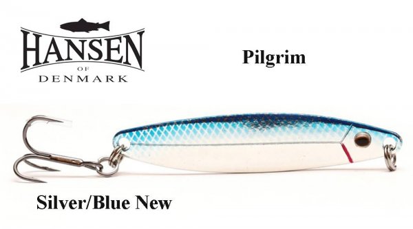 Hansen Pilgrim spoon Silver Blue new