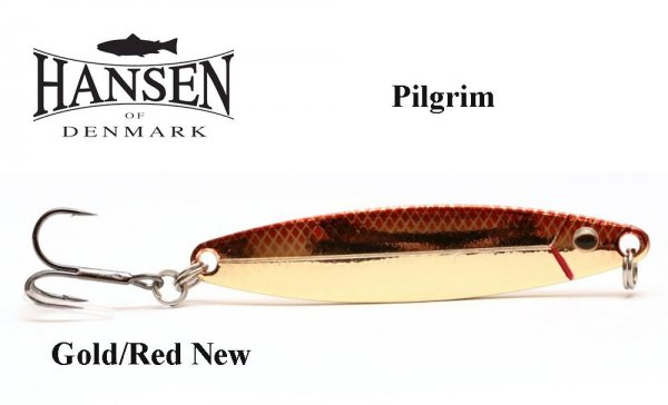Блесна Hansen Pilgrim Gold Red new