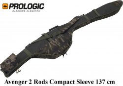 Dėklas dviems meškerems „Prologic Avenger 2 Rod Compact Sleeve“