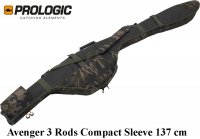 Dėklas trims meškerems „Prologic Avenger 3 Rod Compact Sleeve“