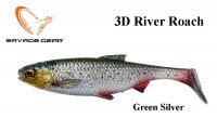 Мягкая приманка Savage Gear 3D River Green Silver 4 шт