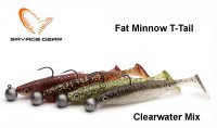 Guminukai Savage Gear Fat Minnow T-Tail RTF Clearwater Mix