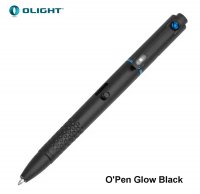 Rašiklis-žibintuvėlis Olight O'Pen Glow Black 120Lm