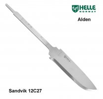 Blade Helle Alden made from a Sandvik 12C27