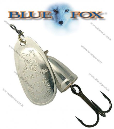 Sukriukė Blue Fox Original Vibrax sidabrinė