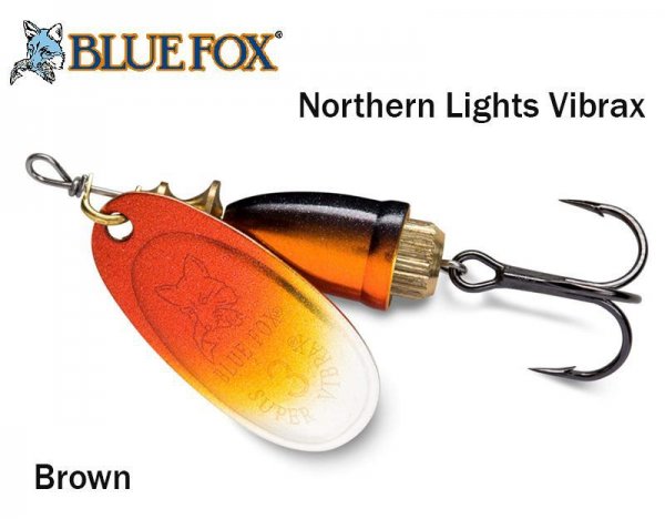 Sukriukė Blue Fox Northern Lights Vibrax Brown
