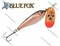 Вращающаяся блесна Blue Fox Minnow Super Vibrax Copper