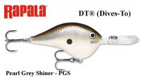 Rapala DT(Dives-To) vobleris DT16PGS Pearl Grey Shiner