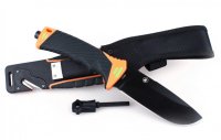 Survival Knife with Fixed Blade Ganzo G8012-OR (orange)