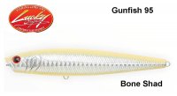 Vobleris Lucky Craft Gunfish 95 Bone Shad