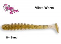Guminukas Crazy Fish Vibro Worm Sand