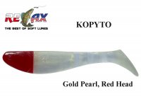 Виброхвост Relax Kopyto H018 Gold Pearl Red Head