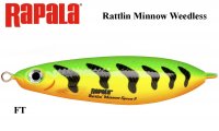 Rapala Rattlin Minnow Weedless Spoon 8 cm, 16 g Firetiger RMSR