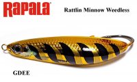 Rapala Rattlin Minnow Weedless Spoon RMSR 8 cm, 16 g GDEE