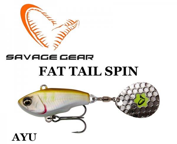 Savage Gear Fat Tail Spin Ayu [01-71759]