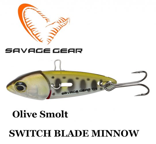 Savage gear Switch Blade Minnow Olive Smolt blizgė [01-63737]