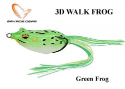 Masalas varlė Savage Gear 3D Walk Frog Green Frog