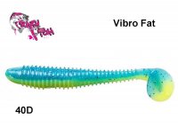 Silikoninis masalas Crazy Fish Vibro Fat 6.8' 17 cm 40D