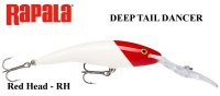 Vobleris Rapala Deep Tail Dancer RH Red Head